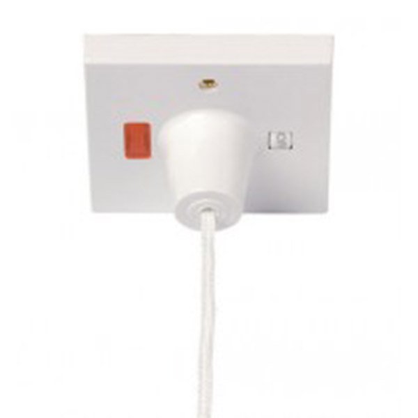 Shower pull cord switch