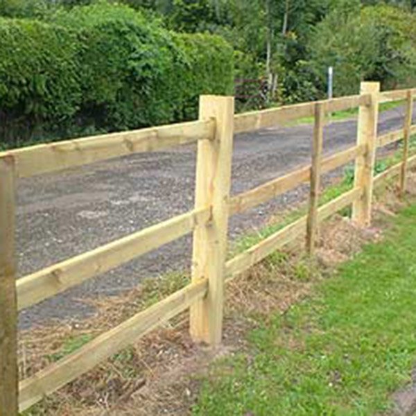 D Rail Fence Boards Various Sizes & Lengths