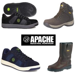 Various Apache Work Boots & Shoes