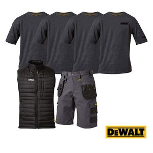 Various Dewalt Clothing